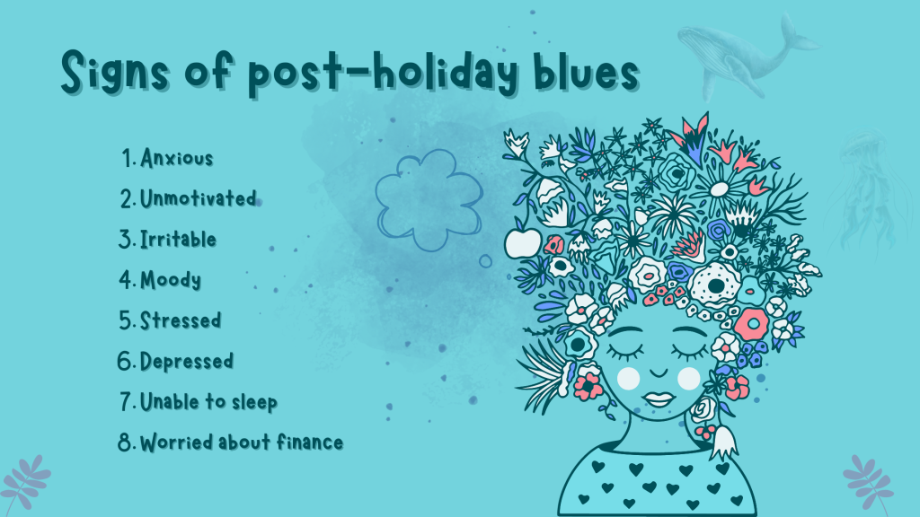 8 signs of post-holiday blues 