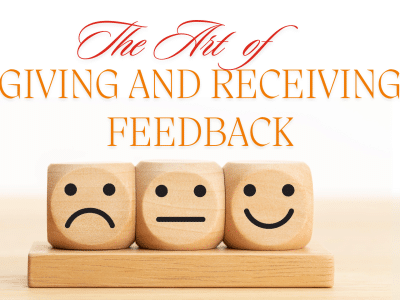 the art of giving and receiving feedback